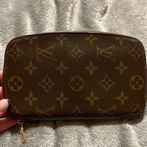 ❤️AUTHENTIC LOUIS VUITTON MONOGRAM GEODE ORGANIZER ZIP AROUND WALLET